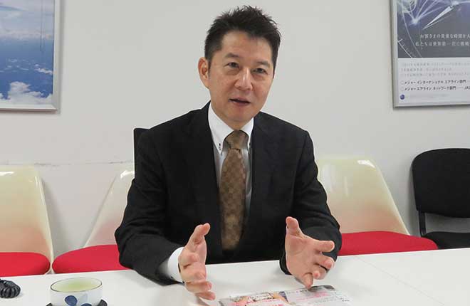 日本航空株式会社　シンガポール支店　支店長　山下 康次郎 氏