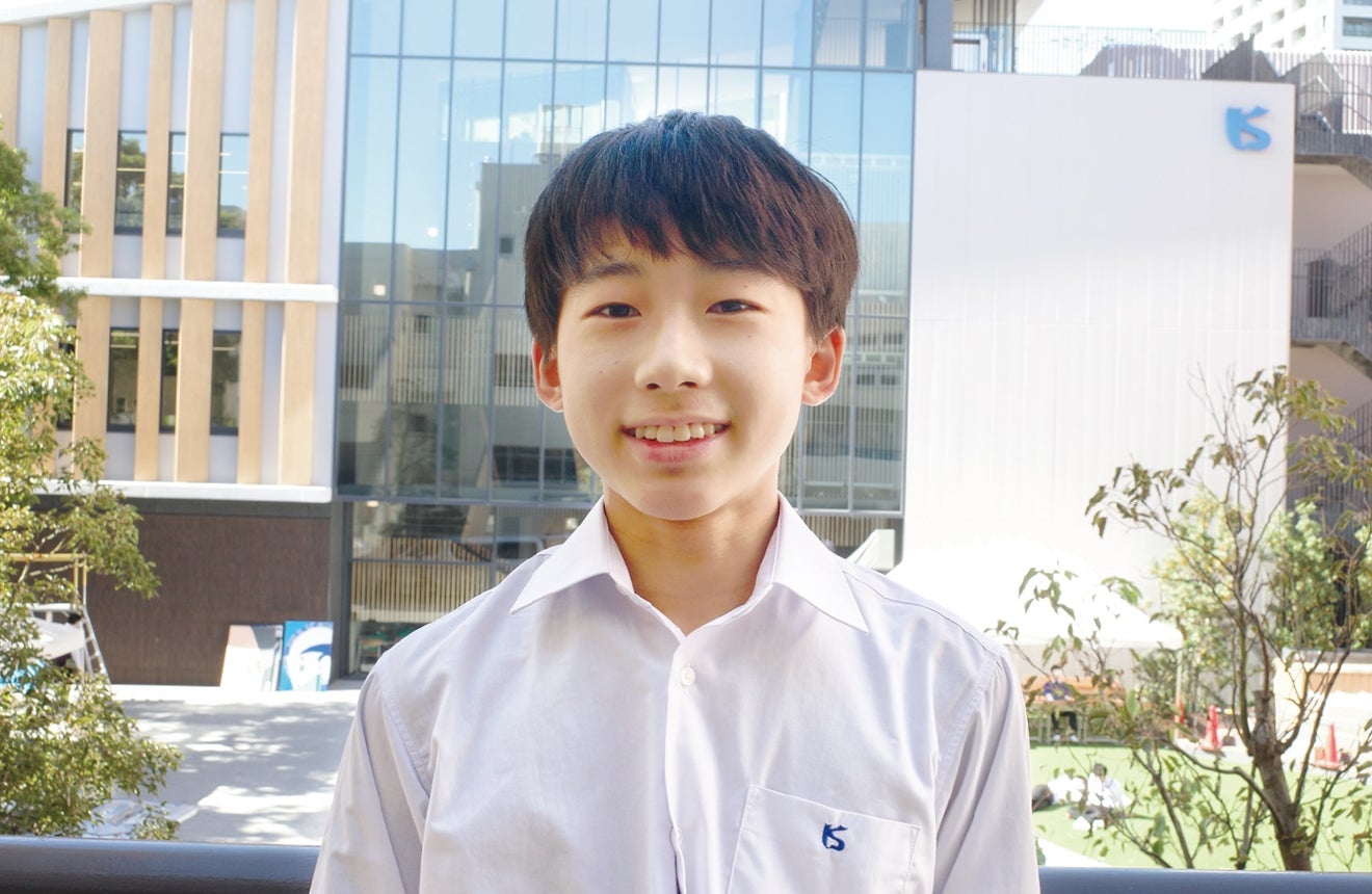 海城中学 2年生 米倉 悠史さん「日々努力をし続けたシンガポール生活」